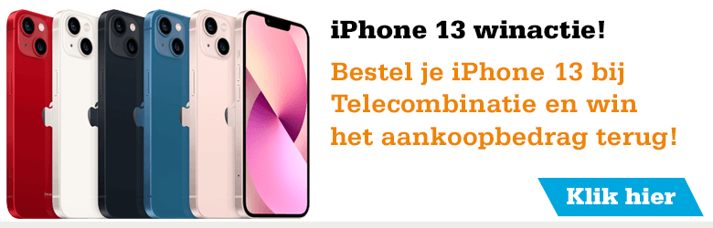 iPhone 13 winactie bij Telecombinatie