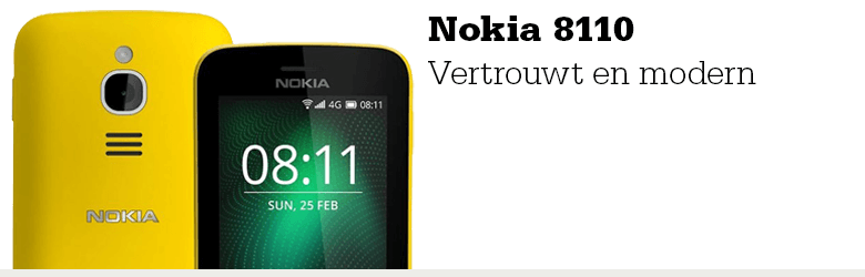 Senioren toestellen - Nokia 8110