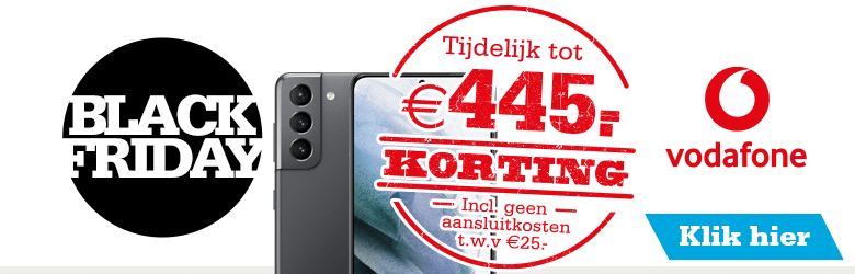 Vodafone Runners Black Friday actie: tot €313,- korting op je abonnement of iPhone!