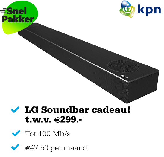 KPN Thuis LG Soundbar