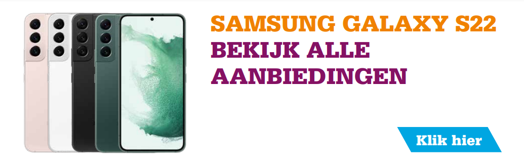 Samsung Galaxy S22 alle aanbiedingen