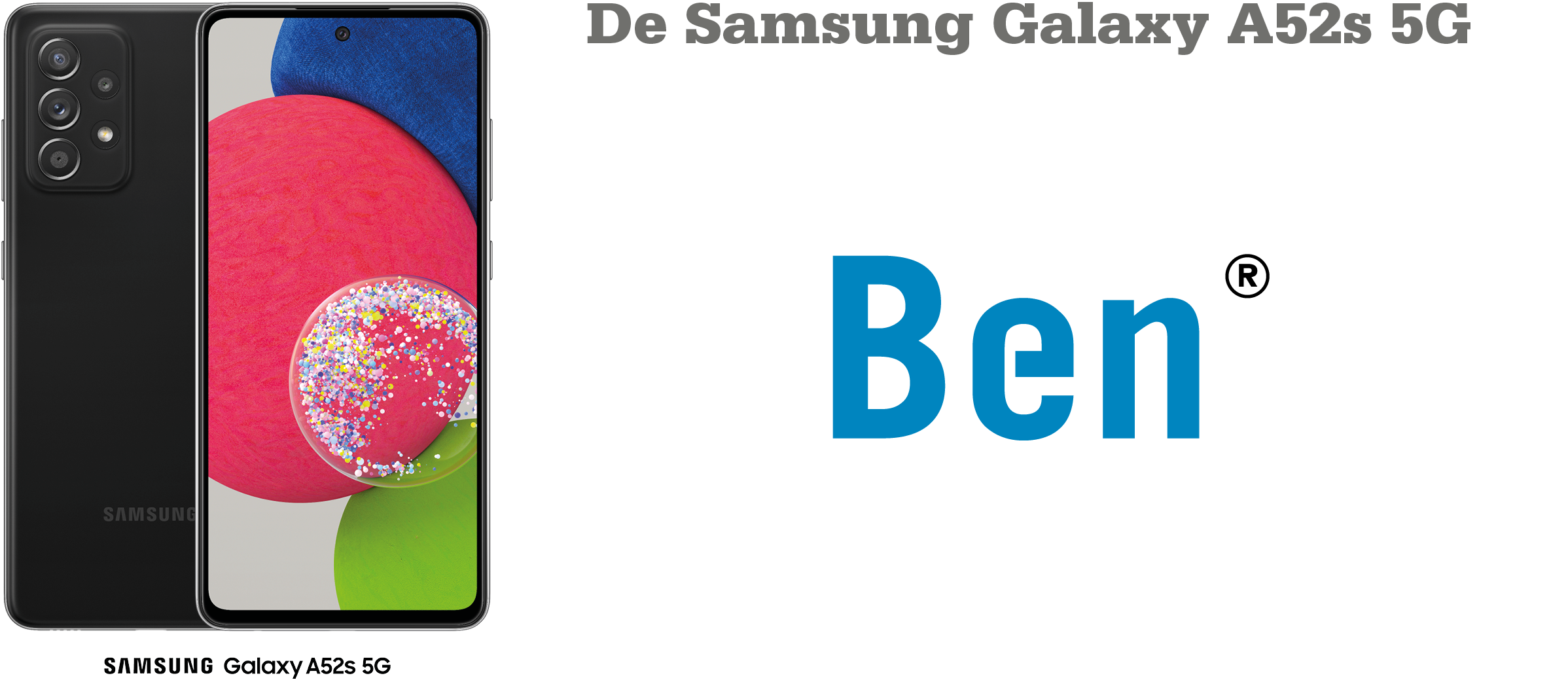 AFBEELDING BEN icm Samsung Galaxy A52s