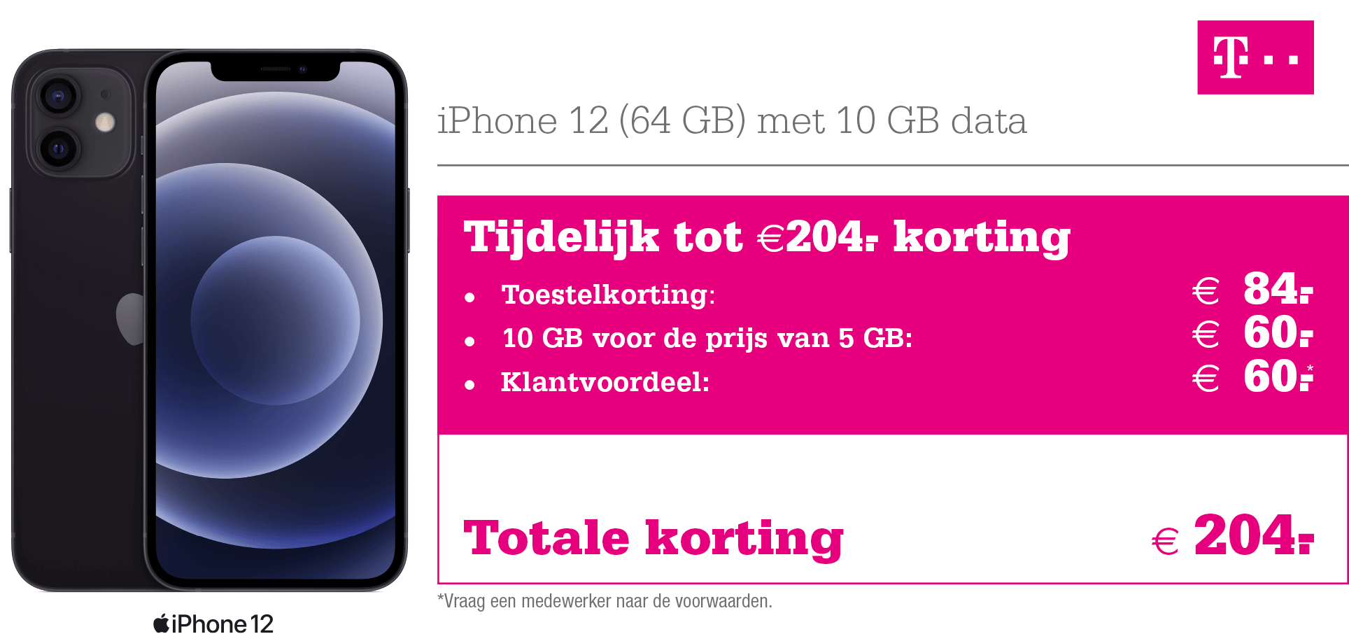 iPhone 12 korting