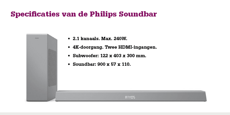Philips Soundbar 