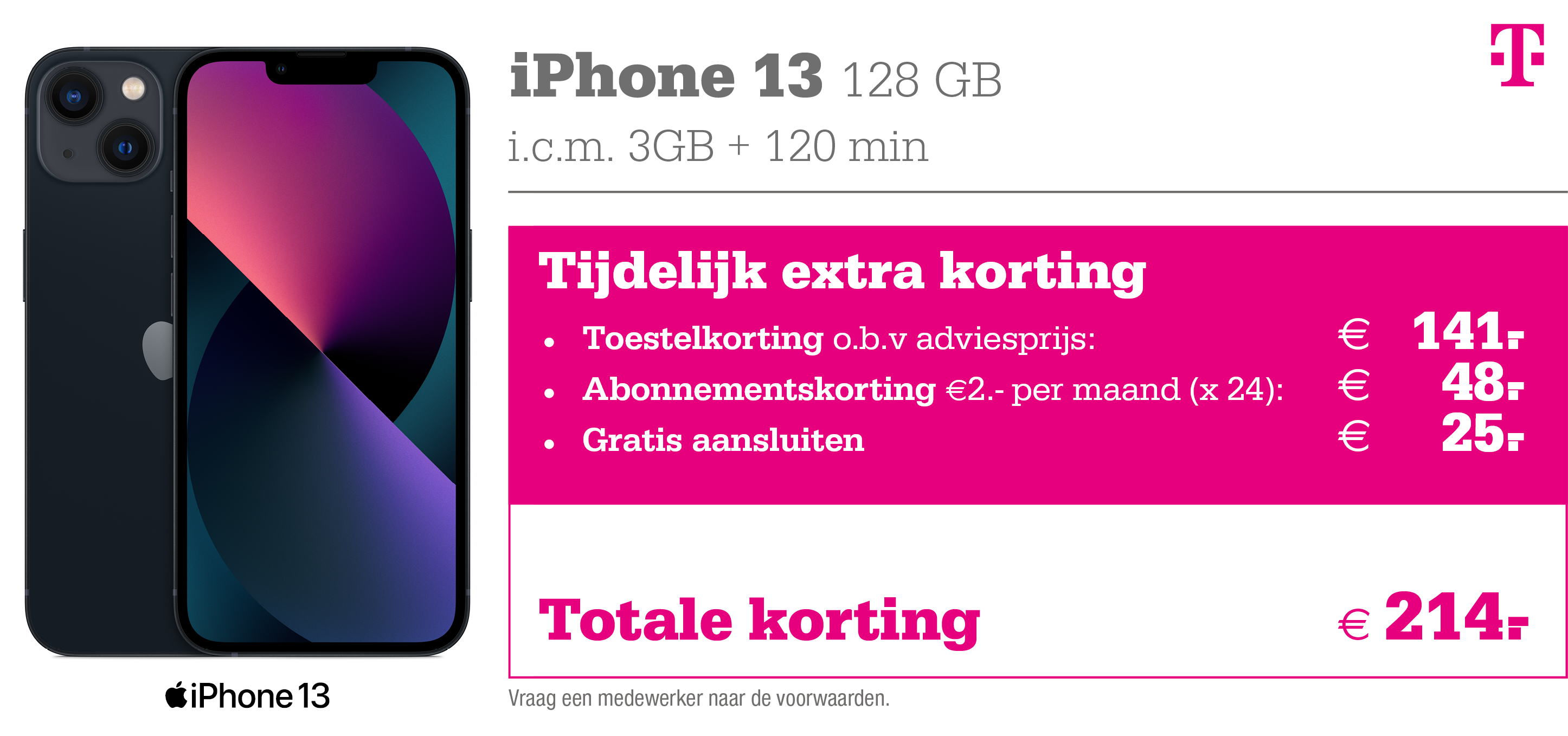 T-Mobile GOGOGO DEALS iPhone 13