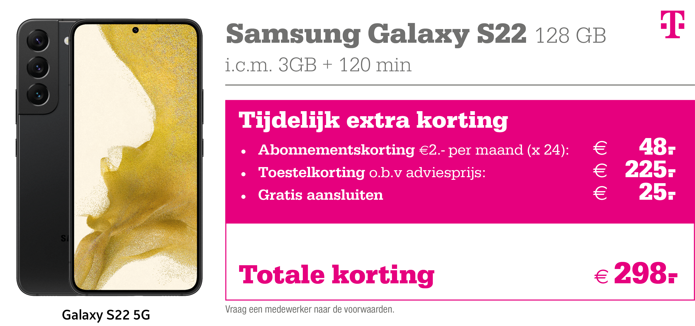 T-Mobile GOGOGO DEALS Samsung Galaxy S22