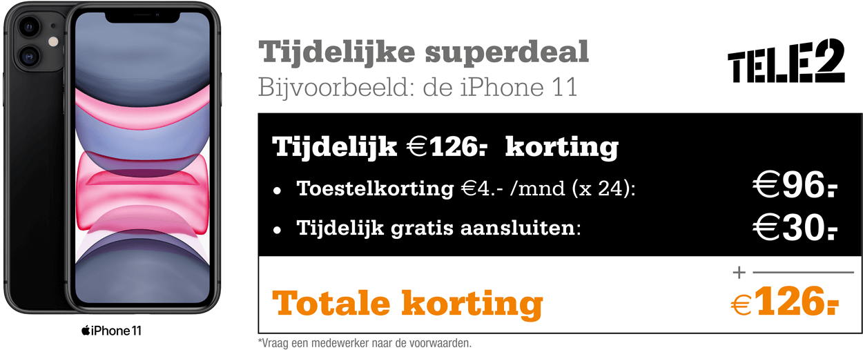 Tele2 Black Friday deal: Superscherpe prijzen en de nieuwste telefoons!