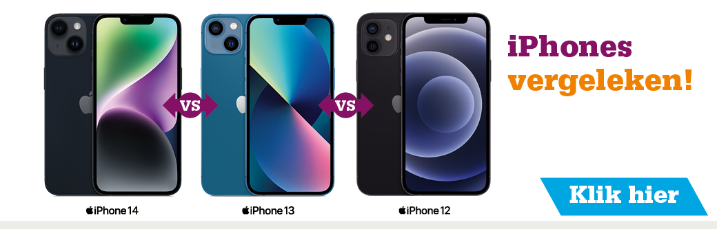 iPhone 14 vs iPhone 13 vs iPhone 12