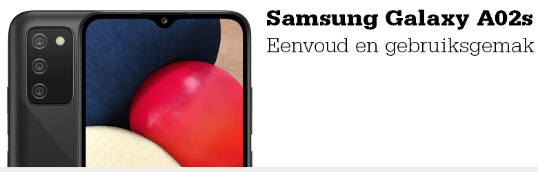 Senioren toestellen - Samsung Galaxy A02s