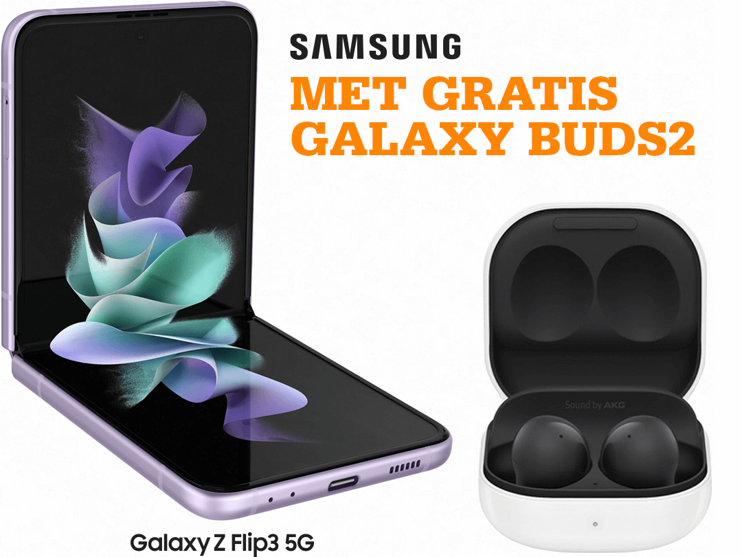 samsung-galaxy-Z-flip-3-galaxy-buds-2