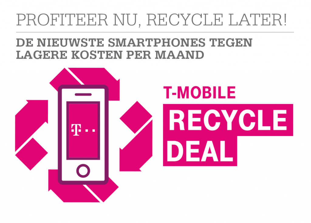T-Mobile Recycle Deal: lage maandlasten, beter milieu