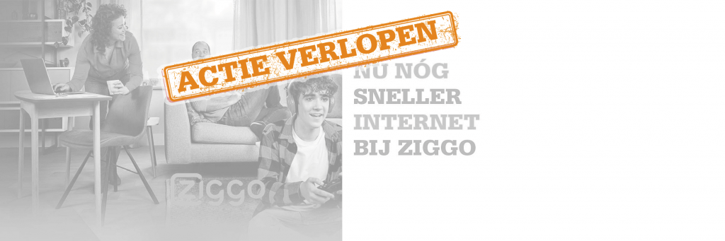 Ziggo snelheidsverhoging 2021 tot wel 33% meer snelheid