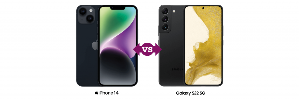 Apple iPhone 14 vs Samsung Galaxy S22