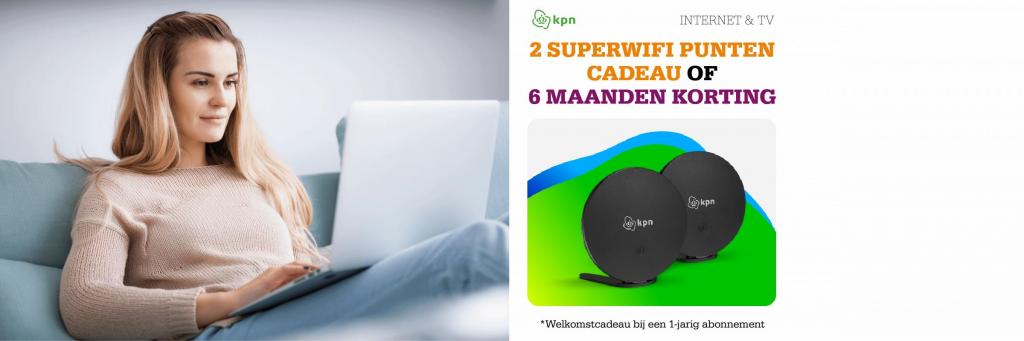 KPN 6 maanden korting en wifipunten