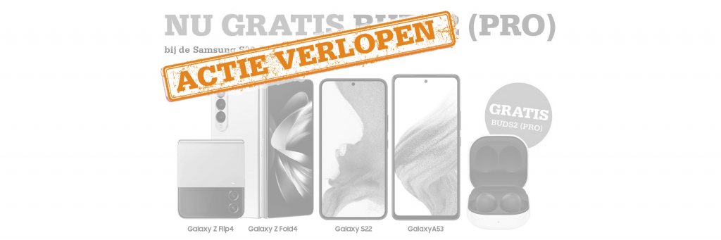 Samsung Galaxy S22, A53, Z Flip4 en Z Fold4, nu met gratis Galaxy Buds2 (Pro)