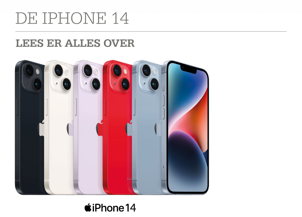 iPhone 14 introductie advertentie 2022