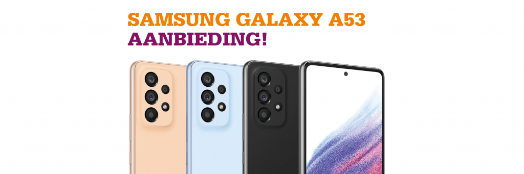 Samsung Galaxy A53 alle kortingen en acties op een rij