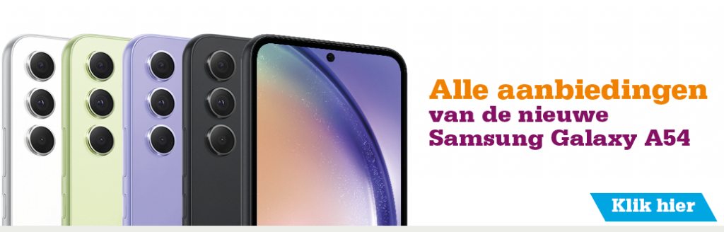 alle aanbiedingen Samsung Galaxy A54