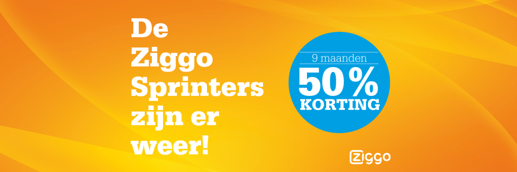ziggo sprinters zijn er weer