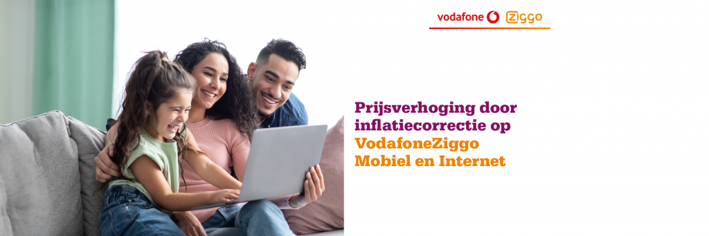 VodafoneZiggo inflatiecorrectie 2023