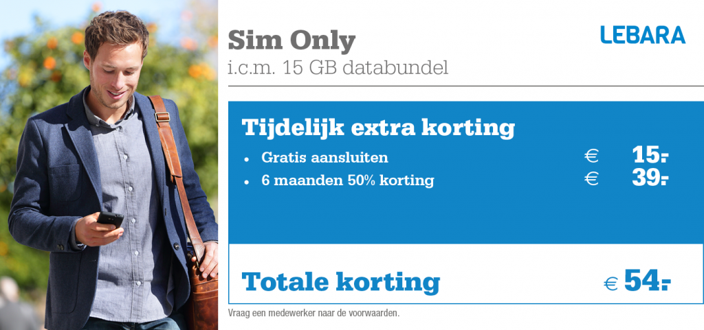 Kortingstabel lebara