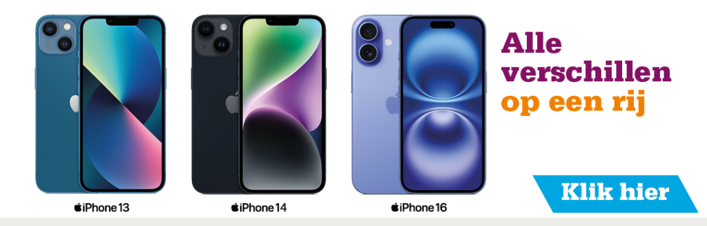 iPhone 16 versus iPhone 14 versus iPhone 13