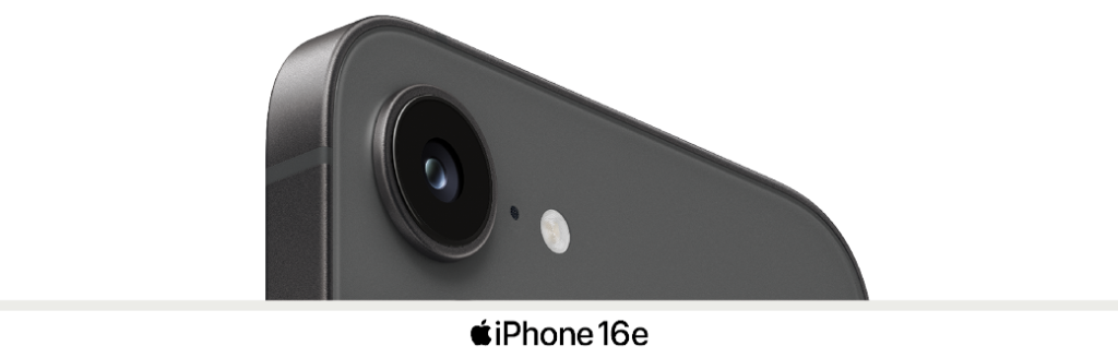 iPhone 16e camera