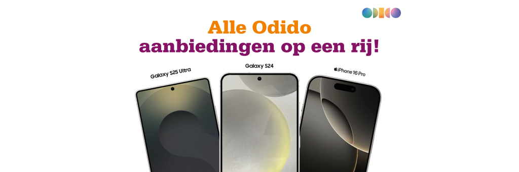odido op een rij