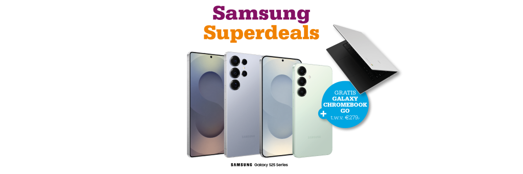 Samsung promo met chromebook