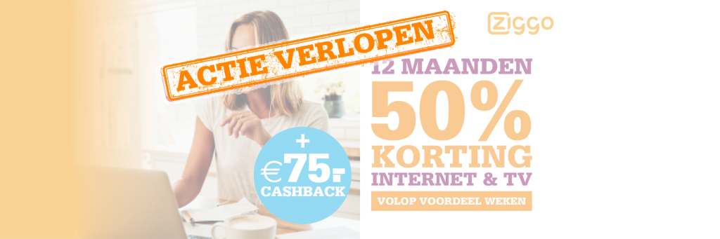 Ziggo actie verlopen