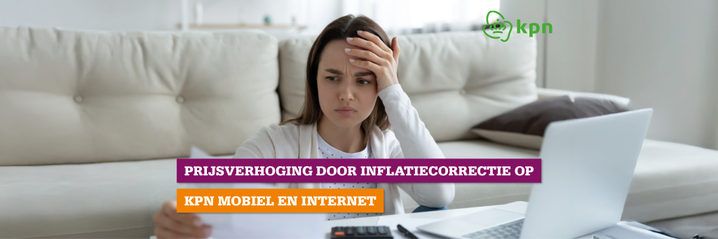 KPN prijsverhoging door inflatiecorrectie 2025