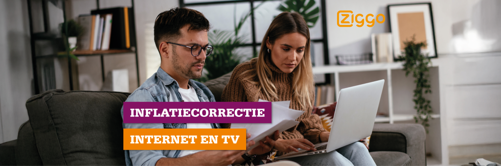 Ziggo snelheidsverhoging en prijsverhoging door inflatiecorrectie 2025