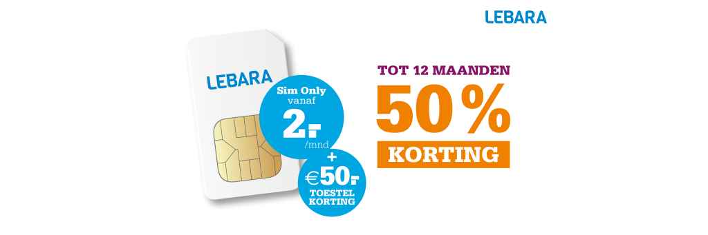 Exclusieve Lebara aanbieding bij Telecombinatie