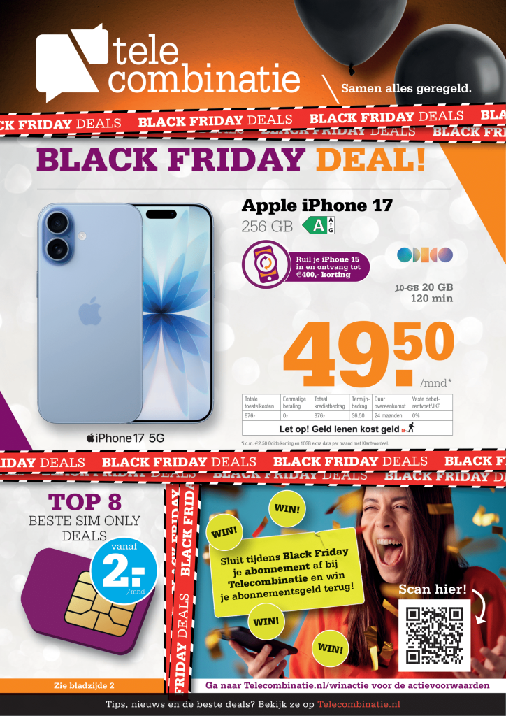 Telecombinatie Folder pagina 1