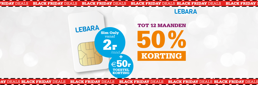 Lebara Black friday