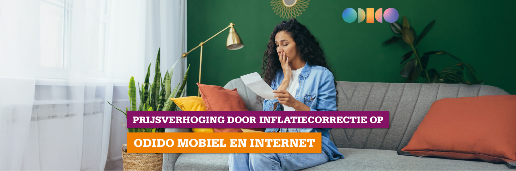 Odido inflatiecorrectie