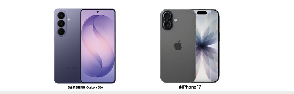 S26 vs iphone 17