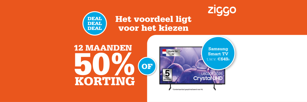 Ziggo actiepagina