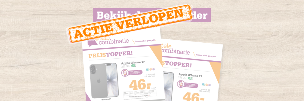 Folder Telecombinatie Verlopen