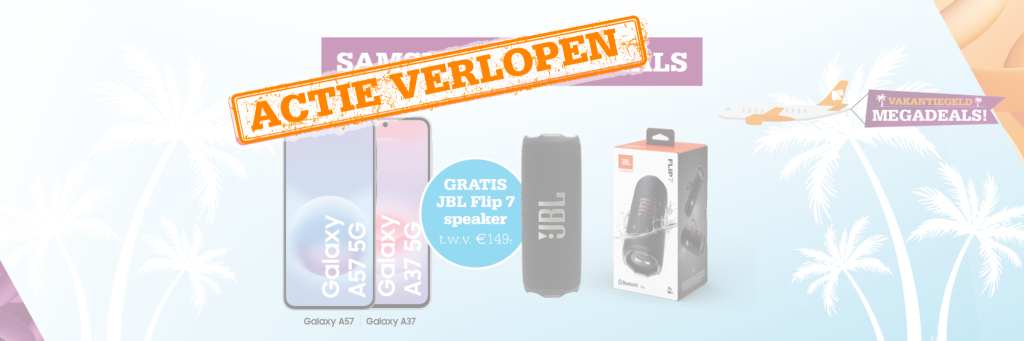 Verlopen: Samsung Galaxy A57 en A37 met gratis JBL speaker