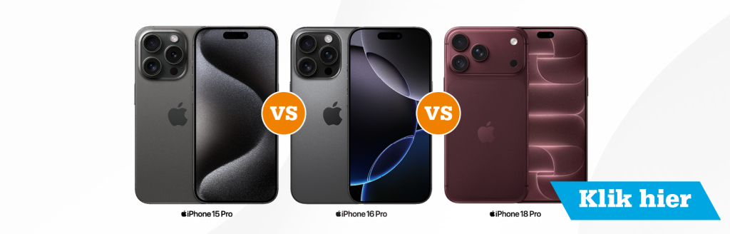 iPhone 15 Pro versus iPhone 16 Pro versus iPhone 18 Pro