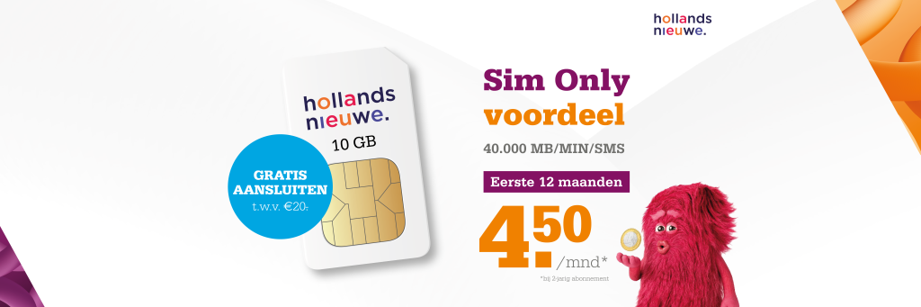 hollandsnieuwe: nu alle abonnementen voor maar €4,50 per maand (de eerste 6 maanden)