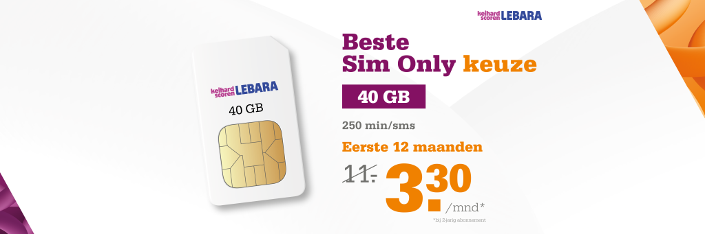 Lebara aanbieding bij Telecombinatie
