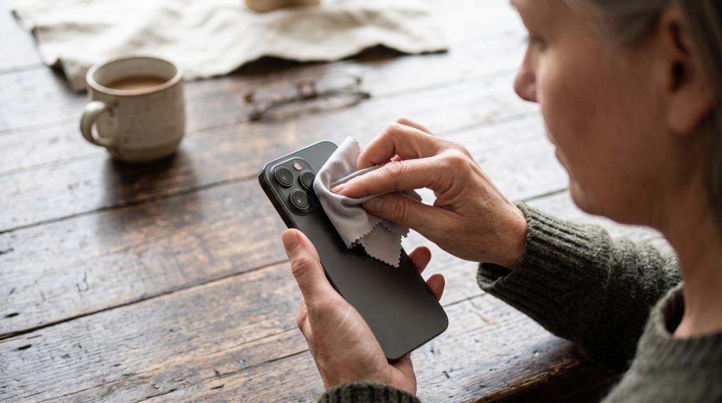Tweede tip voor een goede foto: Houd je camera schoon
