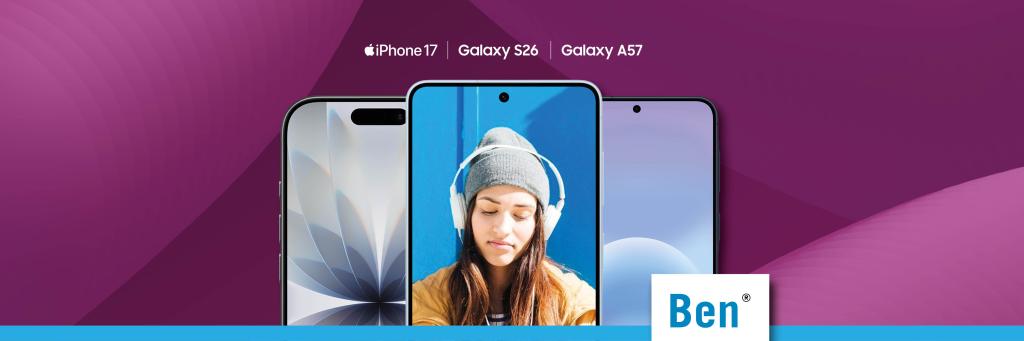 BEN voordelige smartphone en Sim Only aanbiedingen