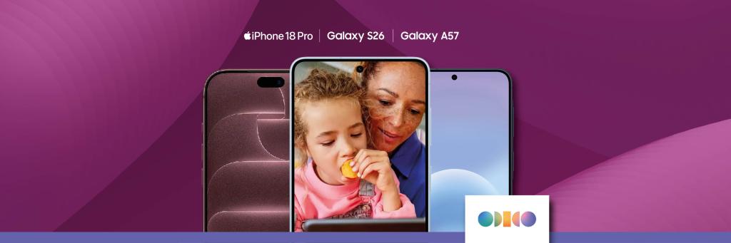 Odido hoge korting op smartphones en Sim Only