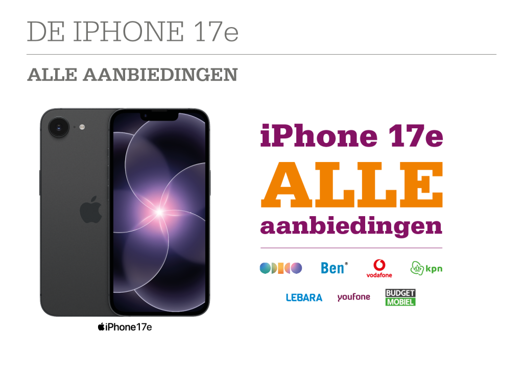 Alle aanbiedingen van de iPhone 17e