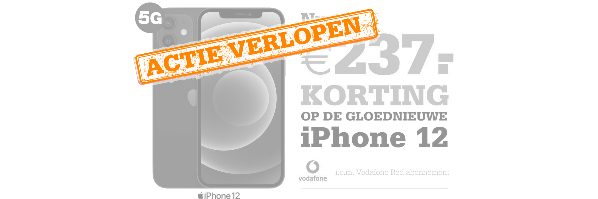 237 korting op de gloednieuwe iphone