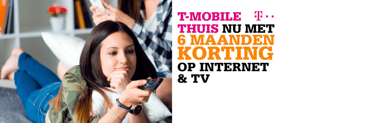 pantoffel dam Vesting T-Mobile Thuis Internet nu met 6 maanden korting op TV | Telecombinatie